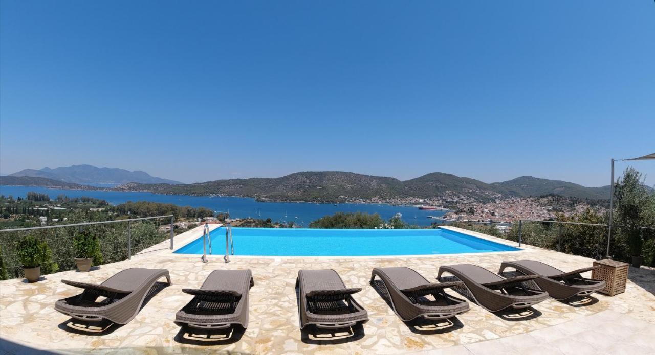 Saronic Topview Villa Galatas  Exterior photo