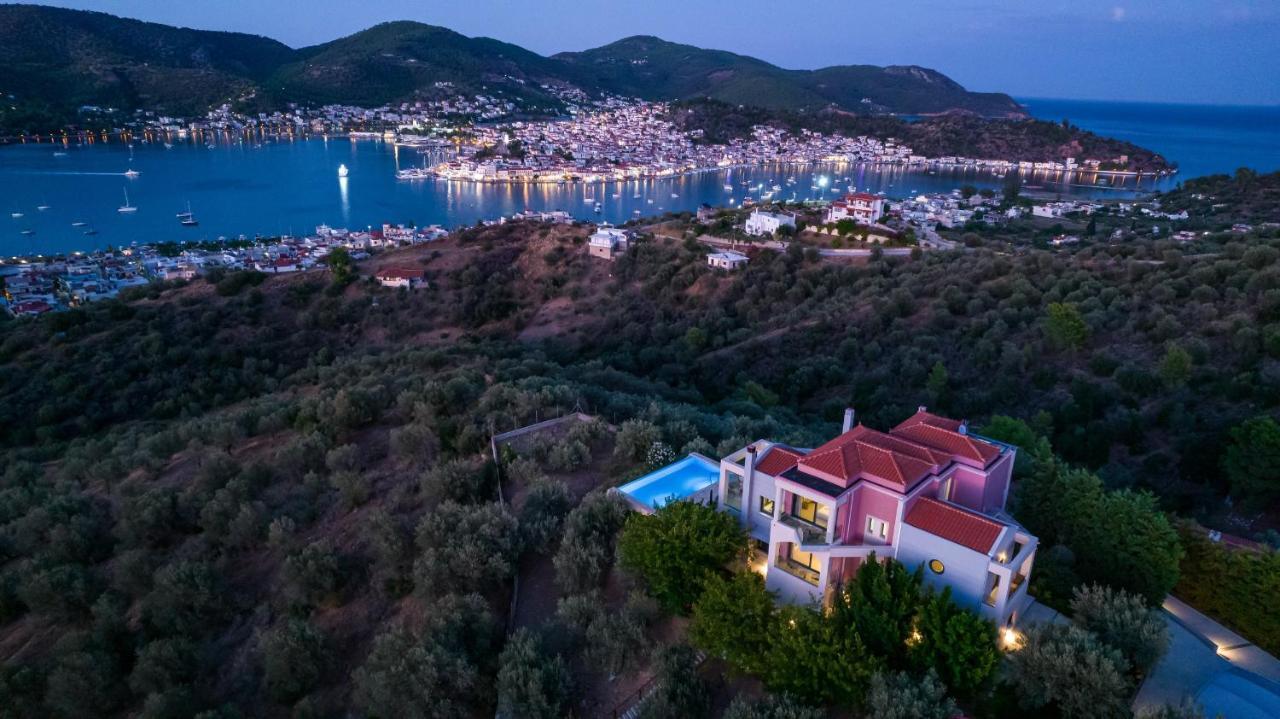 Saronic Topview Villa Galatas  Exterior photo