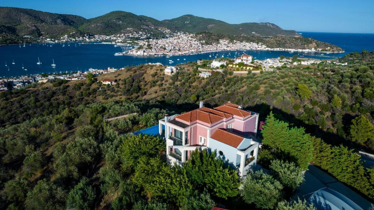 Saronic Topview Villa Galatas  Exterior photo